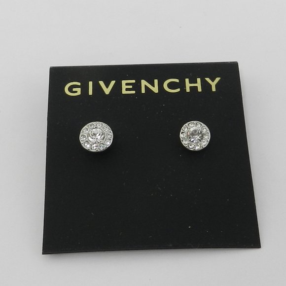 Givenchy Jewelry - Givenchy Small Crystal Pavé Stud Earrings